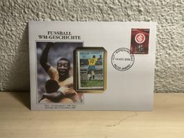 FUSSBALL WM-GESCHICHTE“, „Pele – 40. Jahrestag des 1000 -Tor