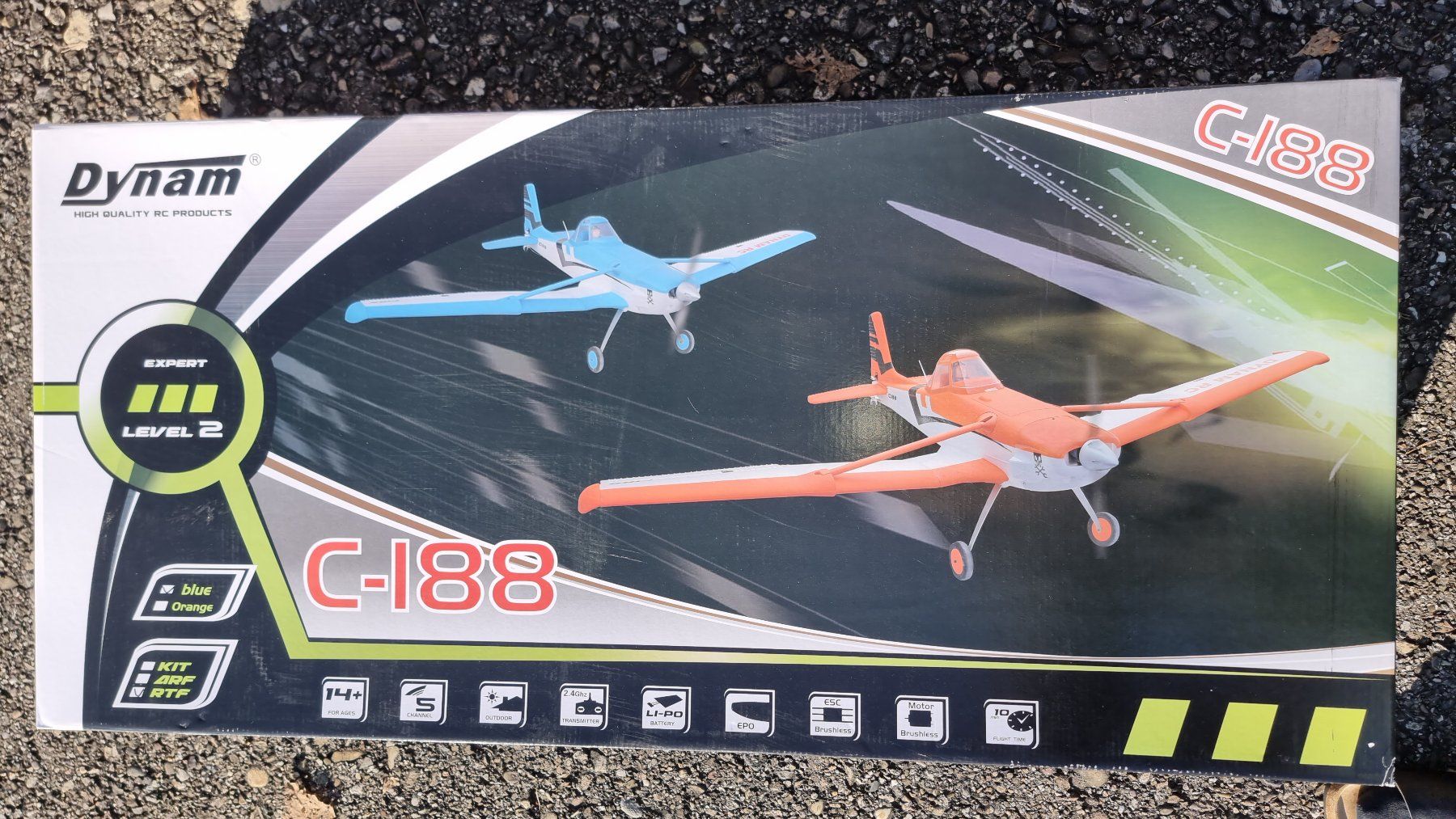 Cessna RC Modellbau: Dynam Cessna 188  inkl. Steuerung 1.5 m – Neu und originalverpackt aus anwil von Lancia_Fulvia 6
