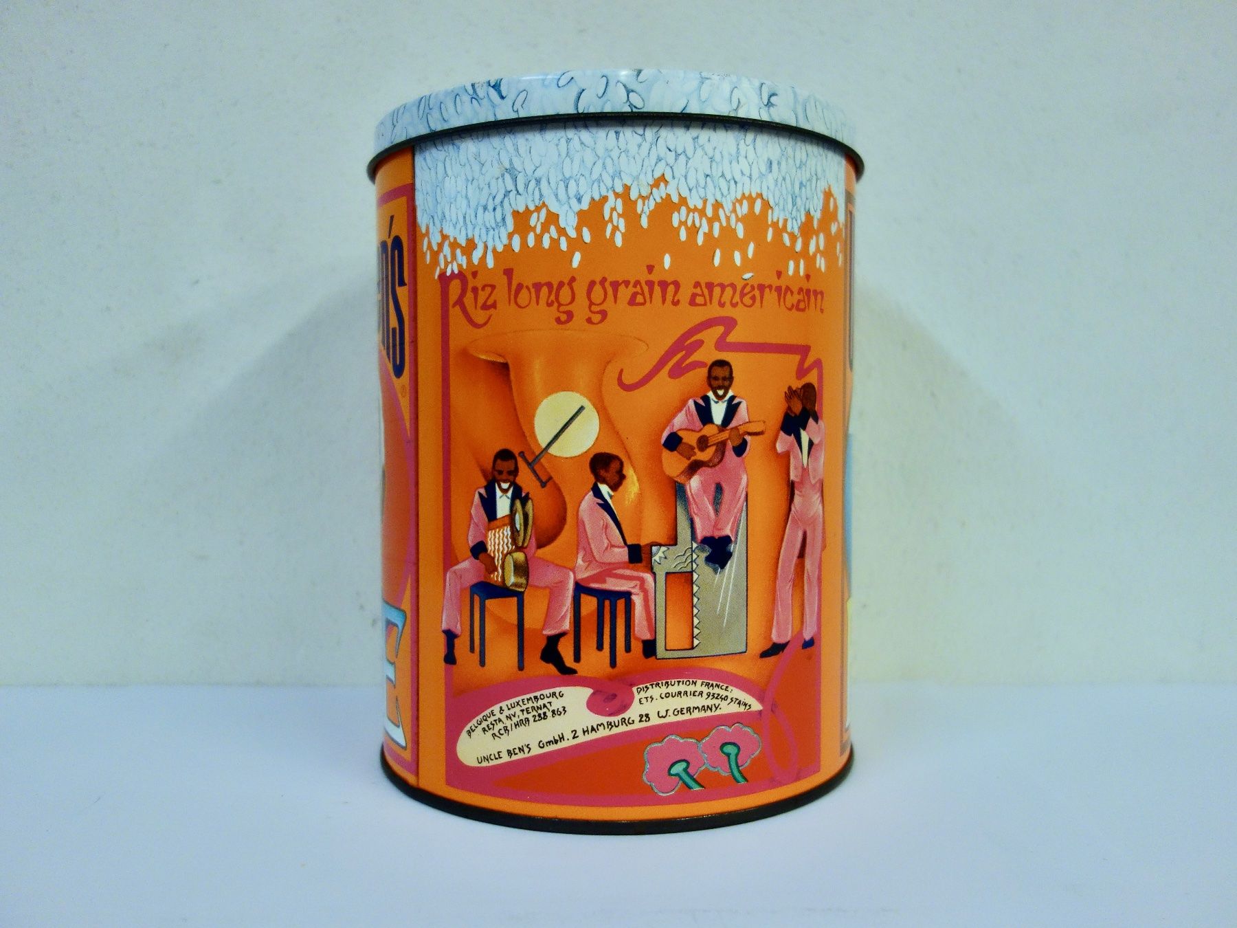 Tutte le decorazioni: alte grosse Blechdose Dose UNCLE BEN'S RICE BEN – Usato da Kerzers venduto da bottlesandboxes 2