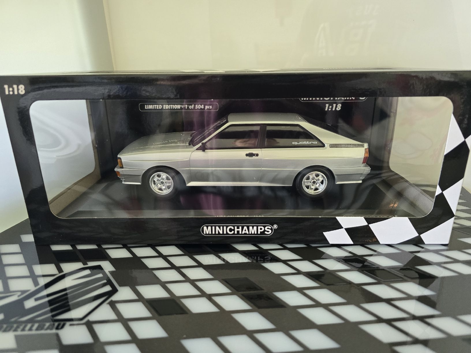 Audi Modellautos: Audi Quattro 1:18 – Neu (gemäss Beschreibung) aus Steinen von Red_Eclipse 1