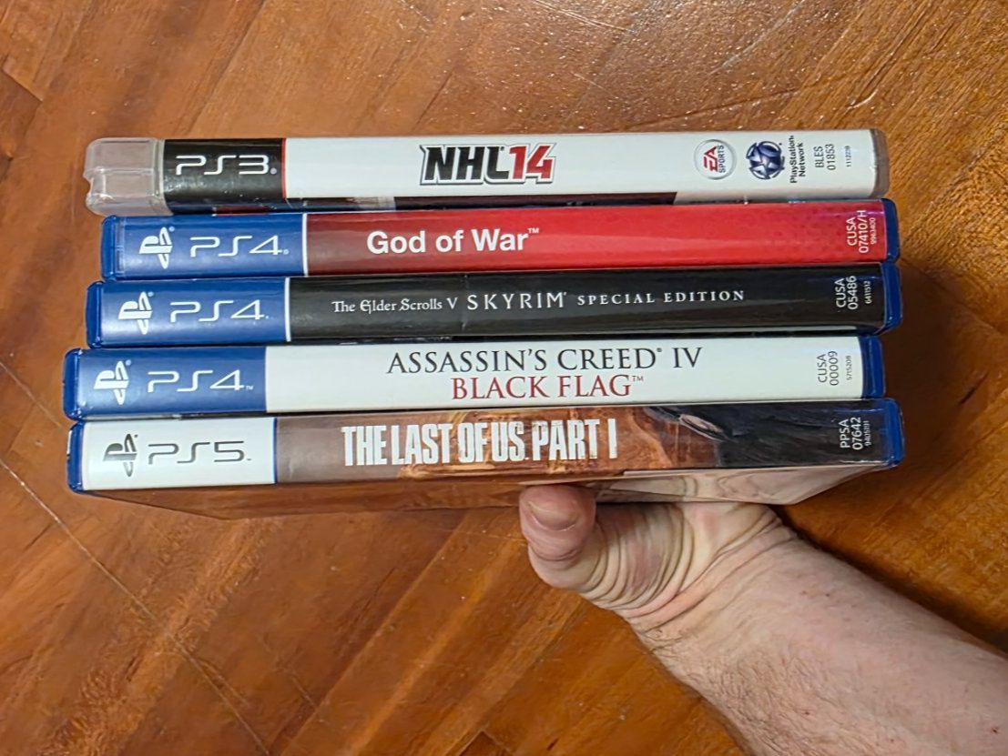 Giochi: PS5,PS4,PS3 Games with Limited Edition PS5 Controller BROKEN – Difettoso da Meilen venduto da MR_Buisness 4