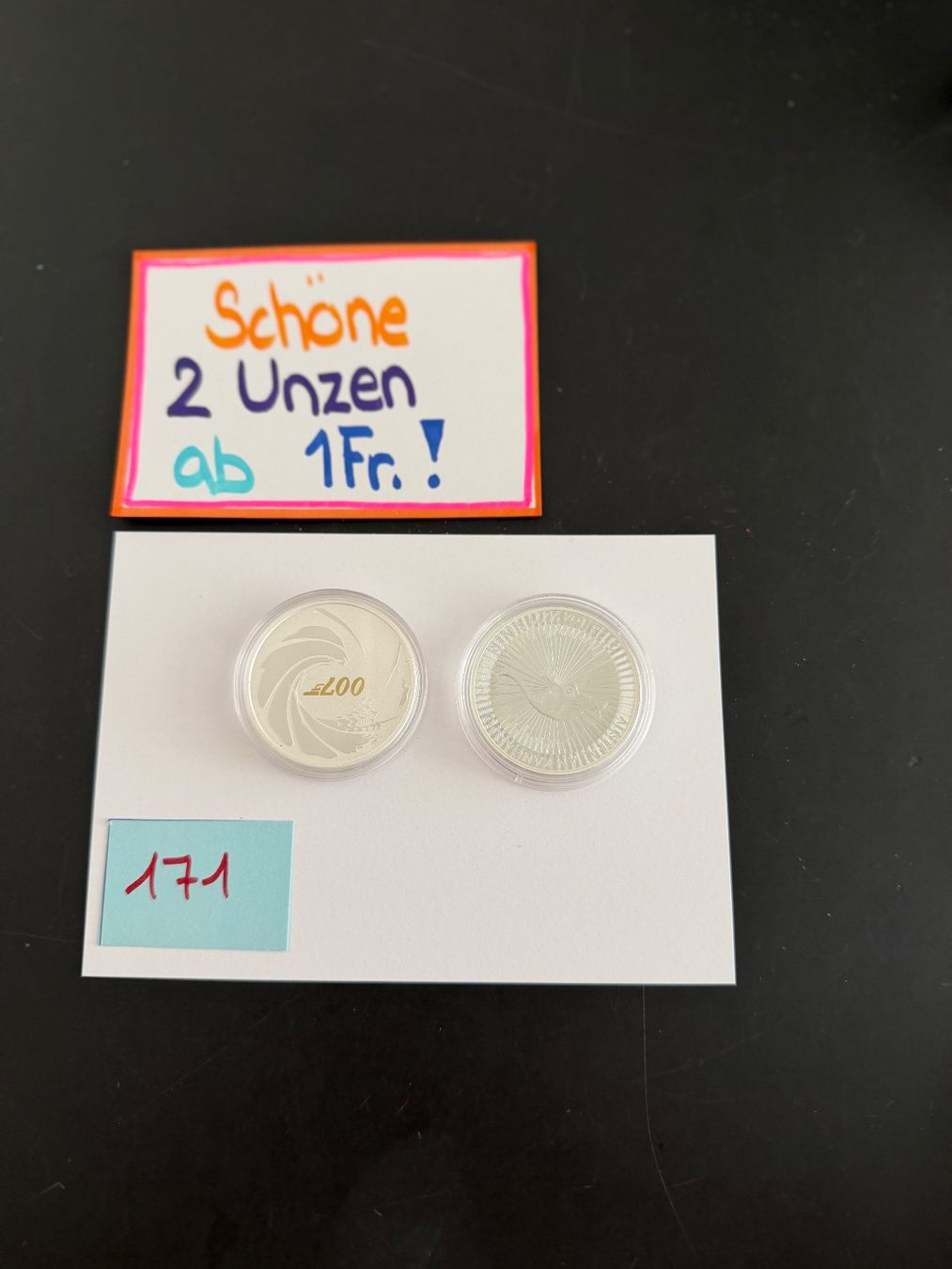 Tutti le monete: Schöne 2 Unzen – Usato da Engi venduto da kasi09 1