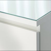 Malm Glasplatte