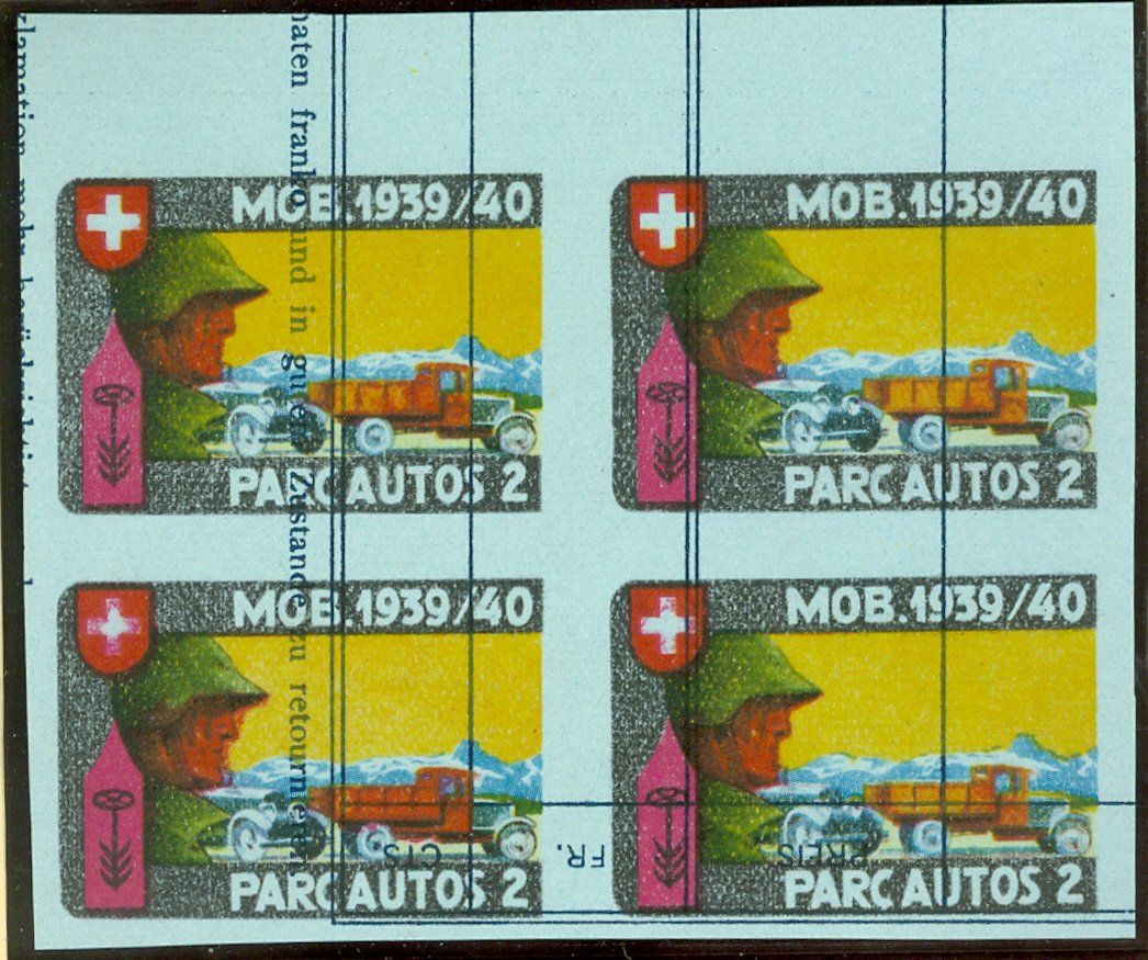 Tutti i francobolli: Parc Autos 2 – Usato da Zürich venduto da yago-rot