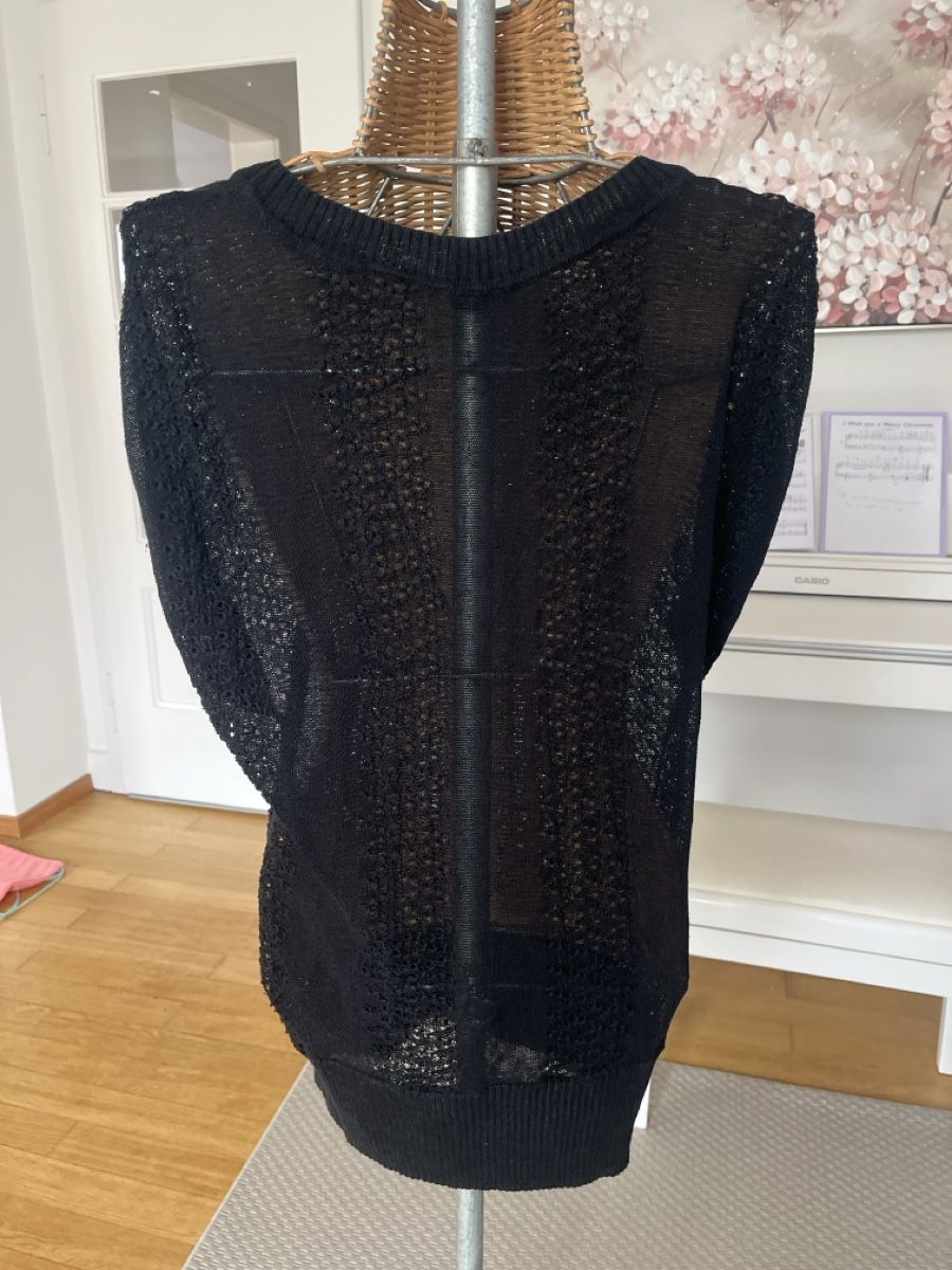 Maglioni & Felpe: Strickpulli, Kurzarm. leicht transparent, H&M, ca. 38 – Usato da Solothurn venduto da Bobesch08 6