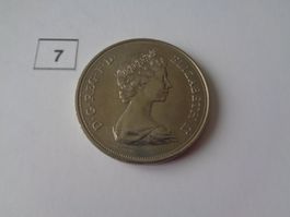 Münze 25 New Pence 1972  Elizabeth and Phillip -VZ - England