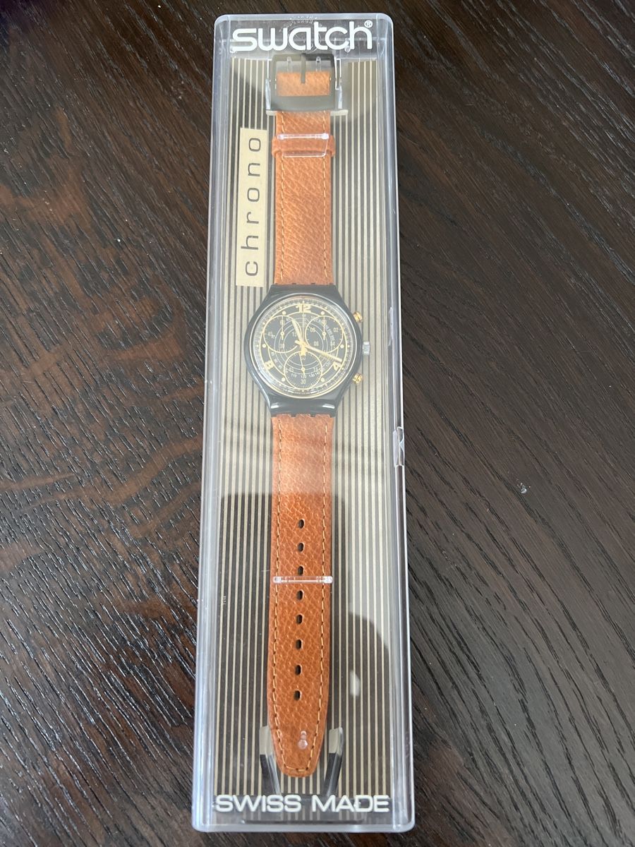 Swatch Orologi: Swatch Chrono (SCB113) Count – Nuovo e nell'imballaggio originale da Künten venduto da Spike17