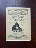 Carte Scolaire Suisse Ancienne - Kümmerly-Rosier