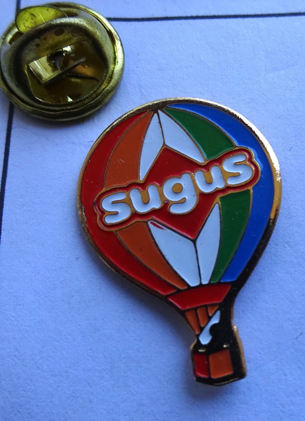 Plaketten & Abzeichen: Pin Ballon SUGUS – Gebraucht aus Utzenstorf von BUtter81