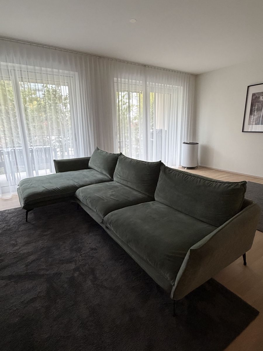 Sofas: HOM‘IN Ecksofa Grün – Gebraucht aus Kriens von Milaaan 1