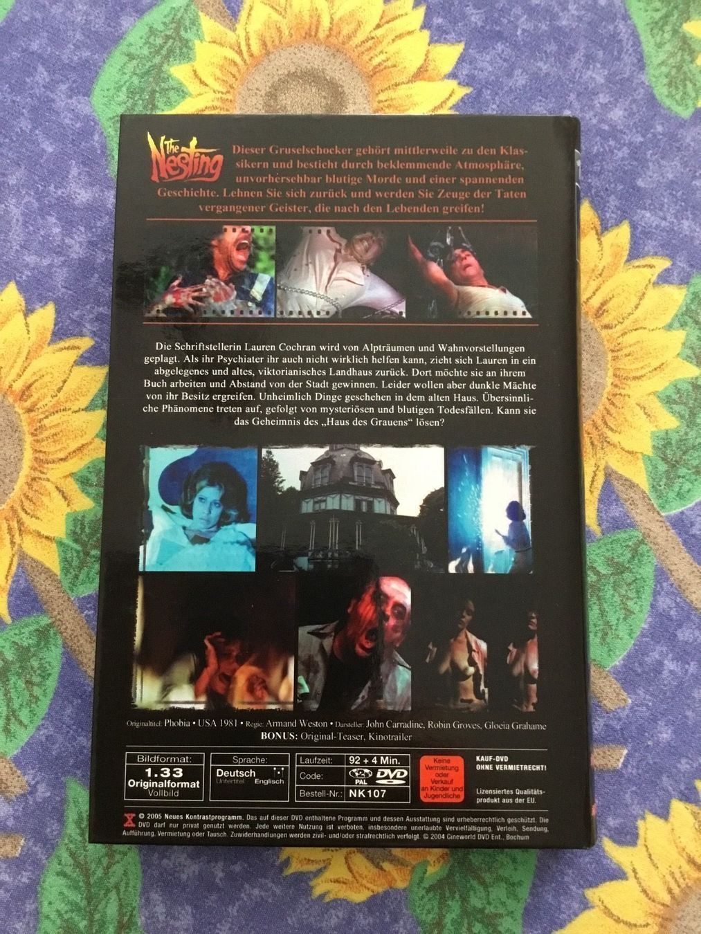 Tutti i DVDs: The Nesting dvd Grosse Hartbox Uncut – Nuovo (secondo la descrizione) da Blauen venduto da berlingo65 1