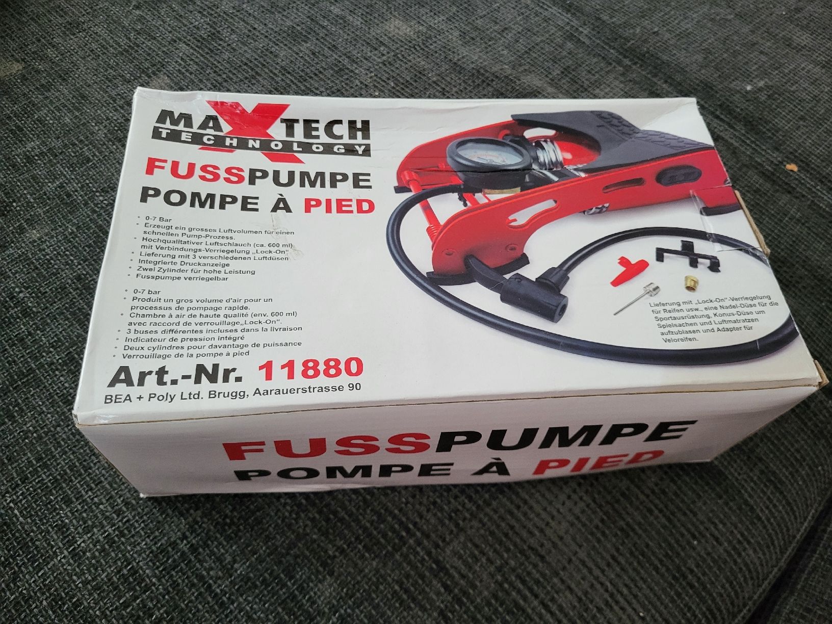 Pompe & Parti di ricambio: Fusspumpe Maxtech – Usato da Thun venduto da Reusserlis