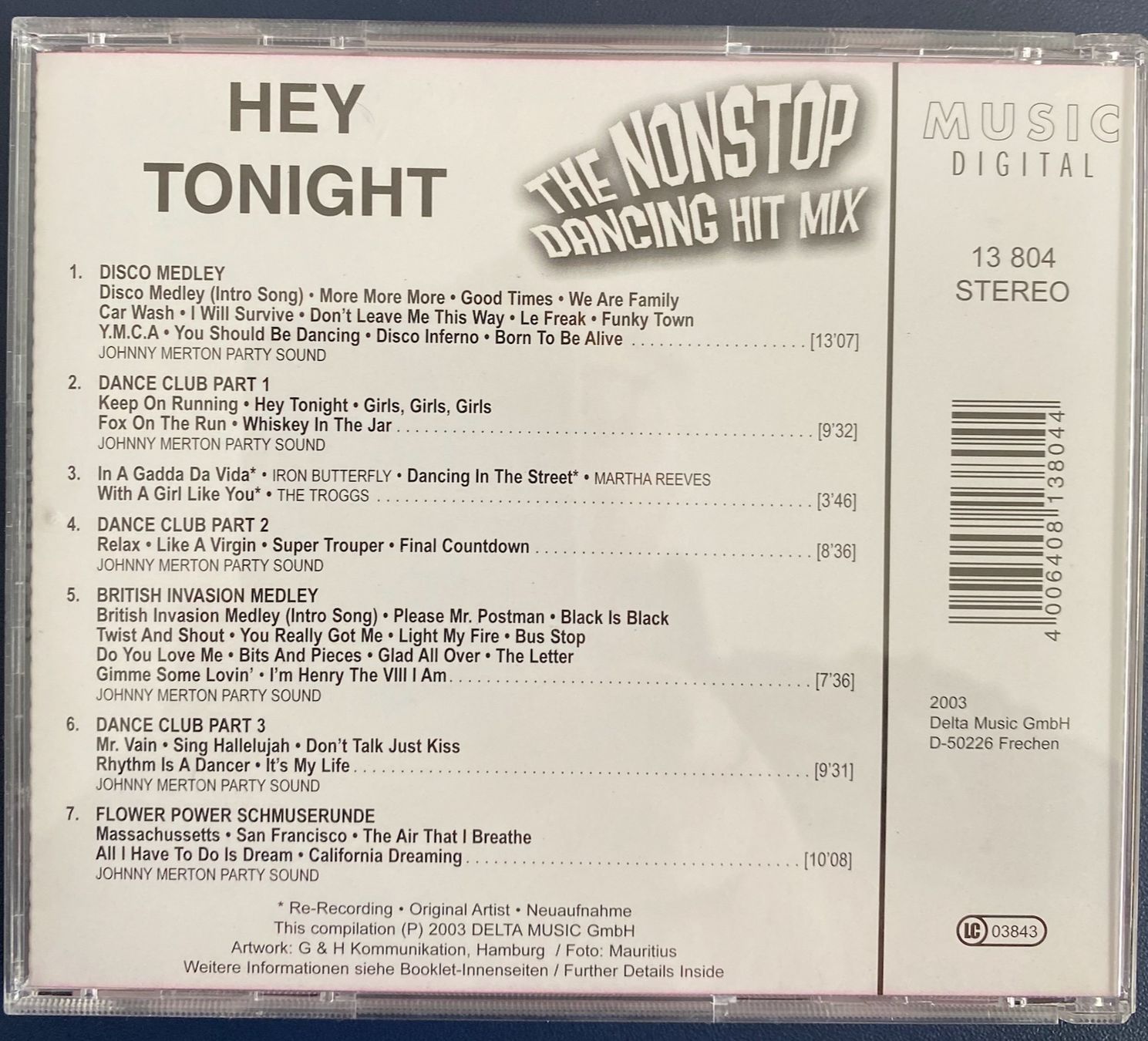 CD: Dancin' Party - The Nonstop Dancing Hit Mix - 3CDs - Top ... – Usato da Rain venduto da sempach2 7