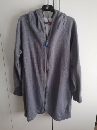 Damen Longjacke ESPRIT mit Kapuze, Grösse L (oversized)