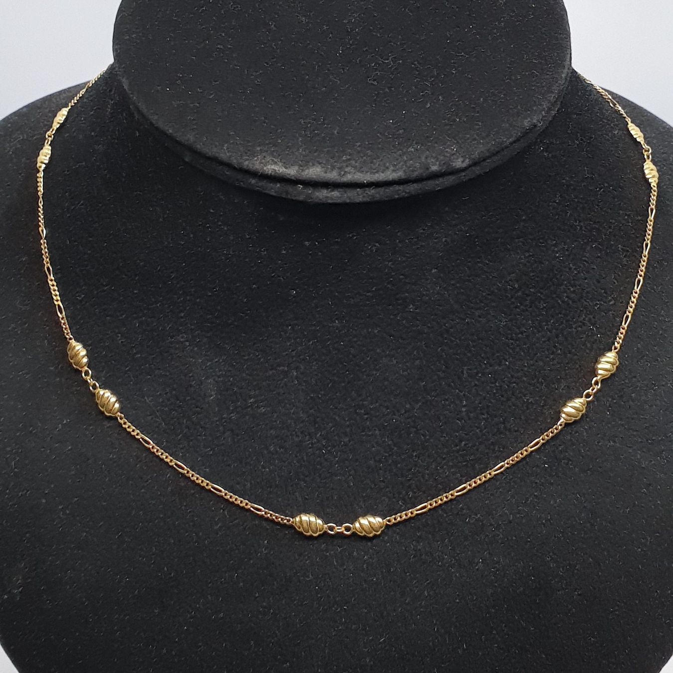 Ketten: Echt 18K Gold Collier – Gebraucht aus Luzern von Luzern-Goldhaus