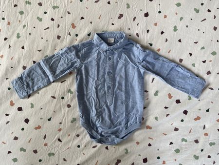 Hemdbody, Smile, Langarm, Grösse 86/92