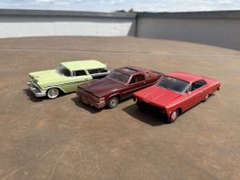 3x Ami Oldtimer Bausätze - 1/24