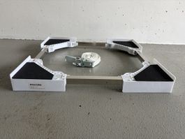 tectake Verbindungsrahmen Parret für Waschmaschine / Tumbler