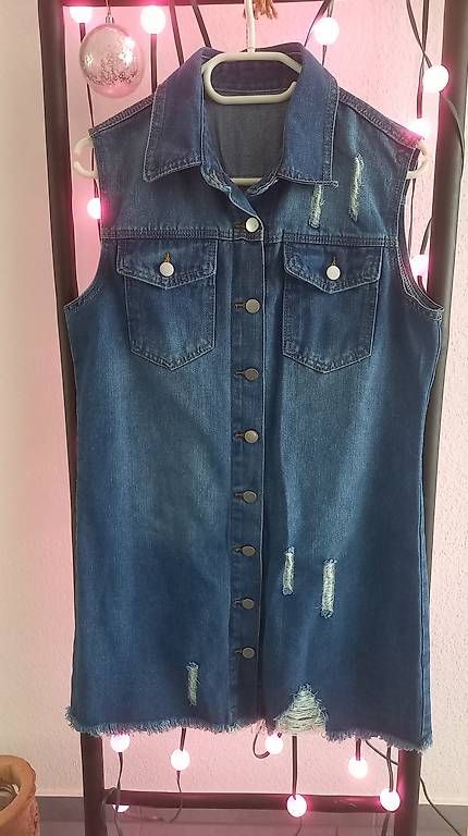 Gilets: Jeans Gilet lang  "neu" – D'occasion à Allschwil par Camy061
