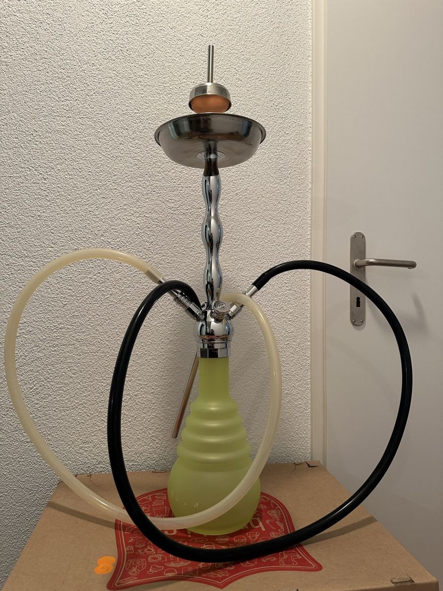 Narghilé: El Keyif Shisha in grün – Usato da Hinteregg venduto da Loris.Breyer