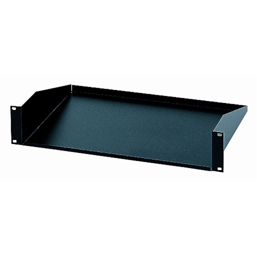 Racks & Ständer: Quik Lok RS663 2-U rack shelf - Black – Neu und originalverpackt aus Aesch LU von Musicaudio