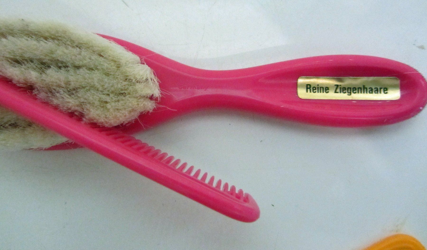 Altro per la cura dei capelli: 2 Stk. Babbürsteli, reines Ziegenhaar – Nuovo (secondo la descrizione) da Egliswil venduto da chroetli22 1
