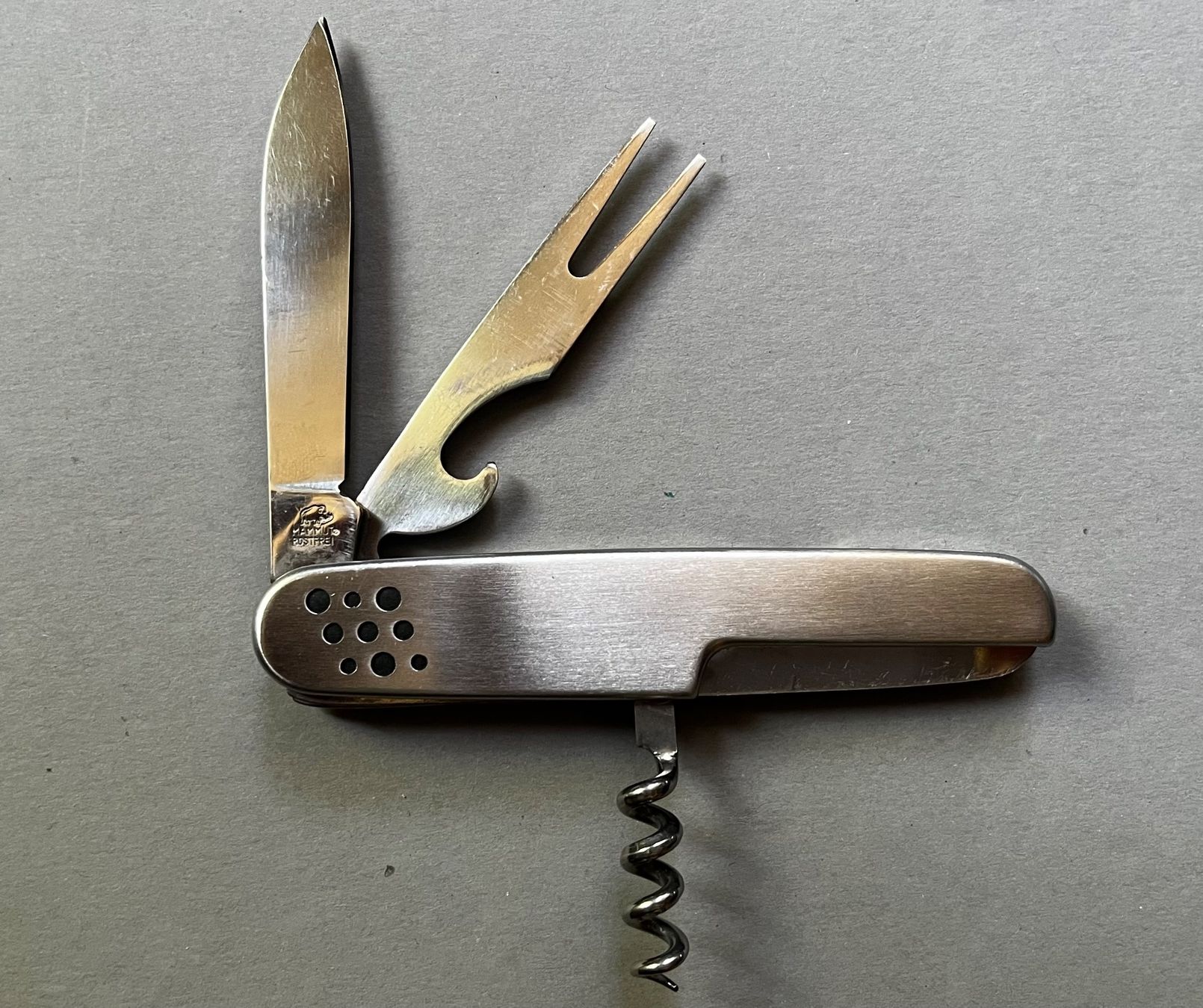Mammut Coltelli tascabile: Mammut 99 mm Sckmesser/Besteck – Nuovo e nell'imballaggio originale da Zürich venduto da FV.vintage 3