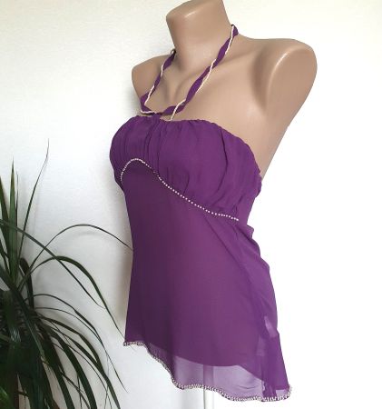 Top en soie FAIRLY – Neuf – Taille CH 38