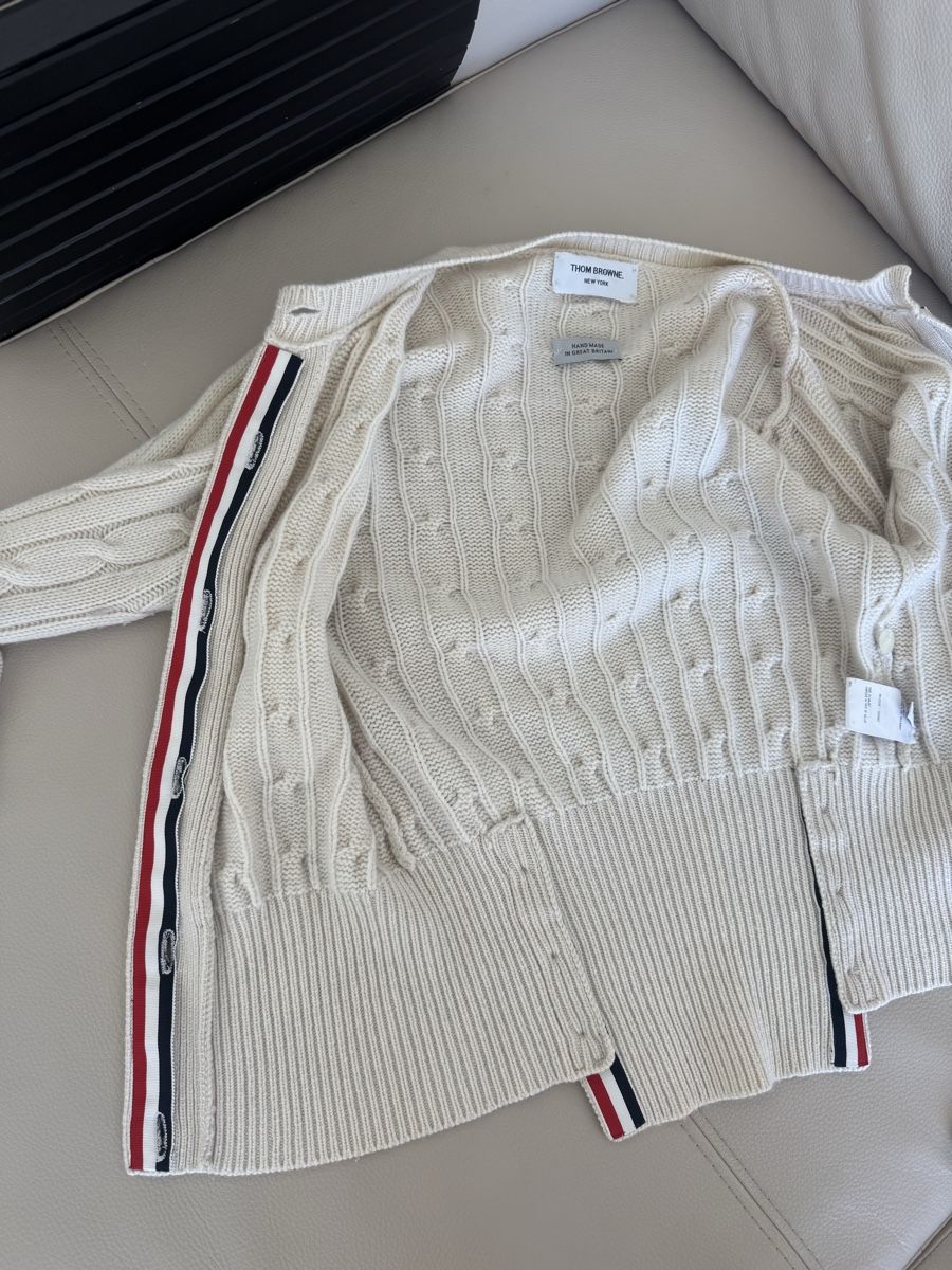 Giacche: 100% Kaschmir Thom Browne S Farbe: Creme NP 1450 CHF – Usato da Zürich venduto da LuxuryJewellery 9