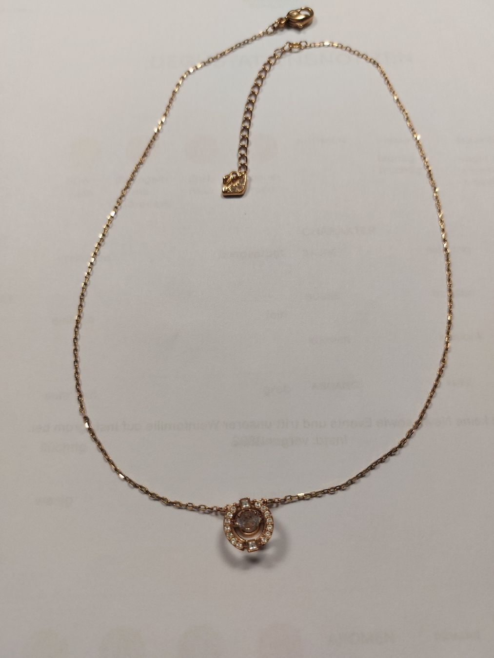 Swarovski Catenine: Swarovski Halskette – Usato da Uerikon venduto da AnnaL 1