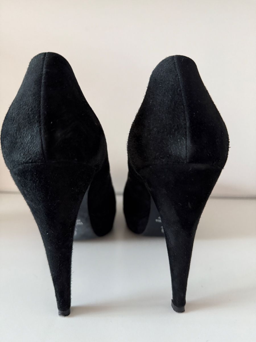 Navyboot Scarpe da donna: Navyboot Schwarze Wildleder Pumps, Grösse 40 – Usato da Zürich venduto da JOD213 3