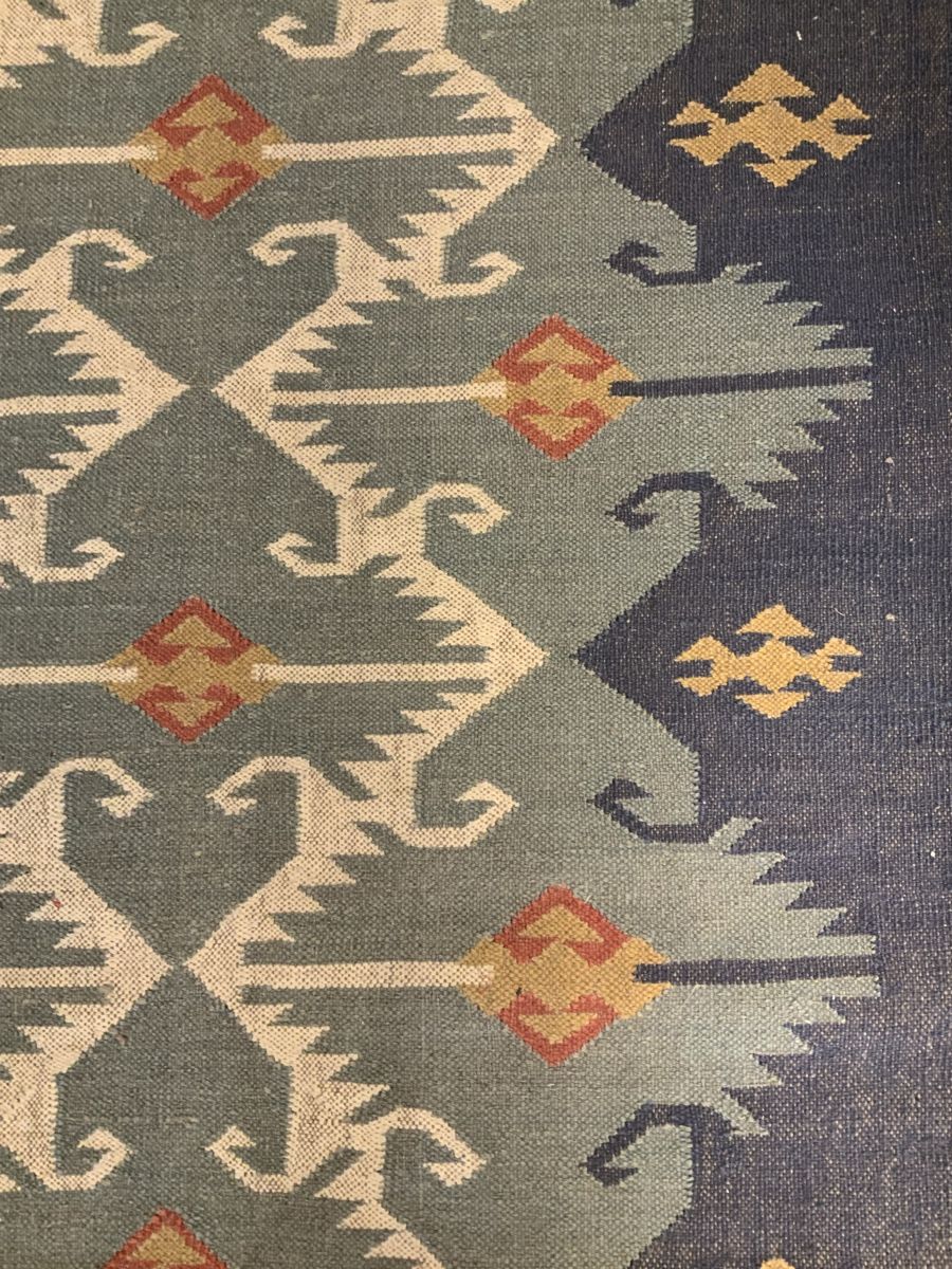 Kilim Tappeti: Tapis Kilim Apache 120/180 – Nuovo (secondo la descrizione) da rolle venduto da Tontonjulot 1