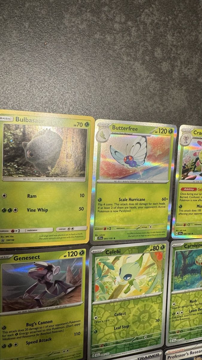 Pokémon Carte collezionabili: Pokemon Karten Pflanzen Set - Holos – Nuovo (secondo la descrizione) da Dietlikon venduto da abd_7qwy 1