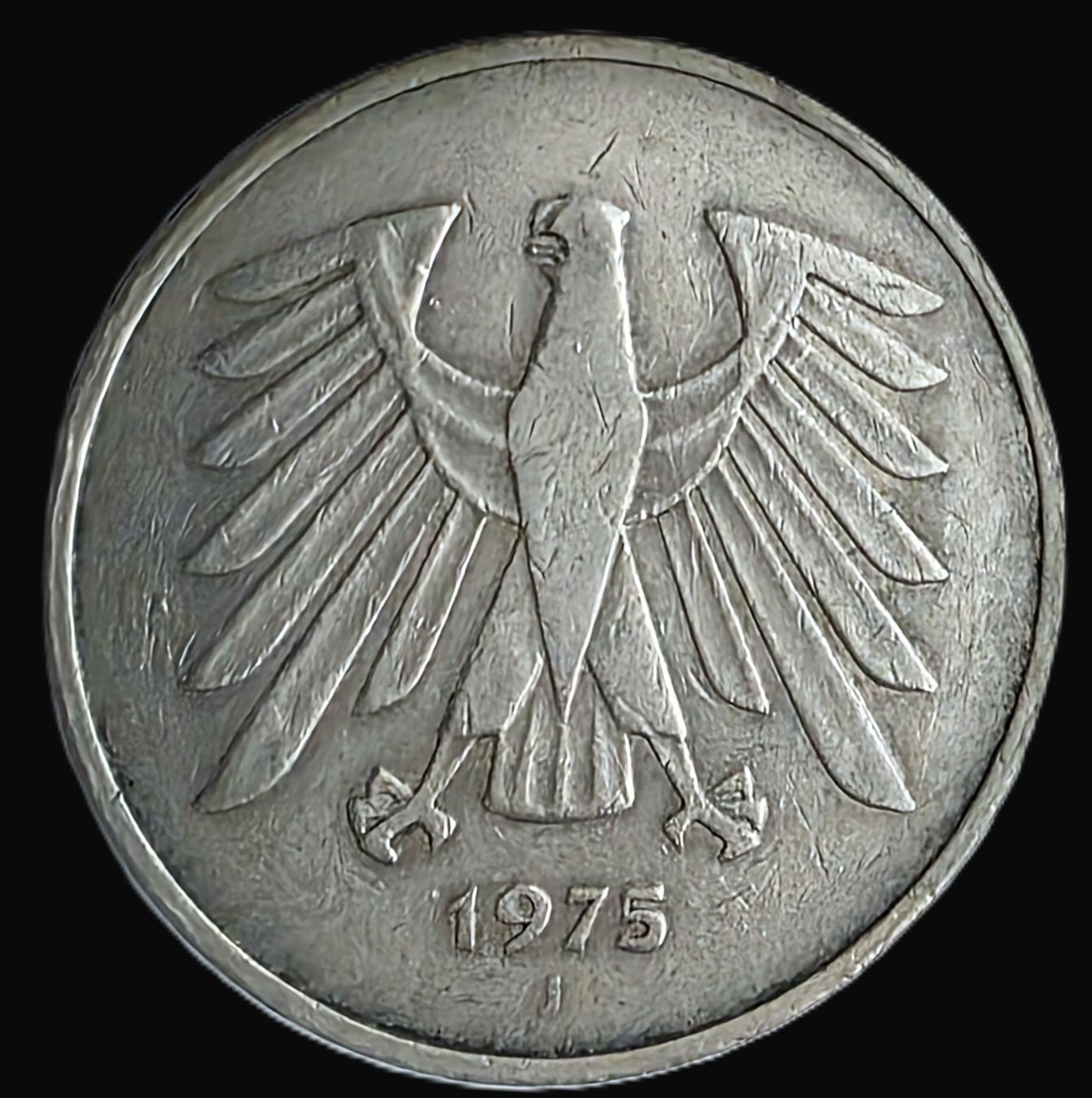 Tutti le monete: DEUTSCHLAND 5 MARK 1975 J – Usato da Winterthur venduto da cre_nxj7