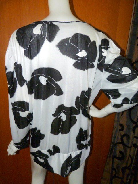 Camicette: Bluse 2-in-1 Augustat, Gr. 46, weiss-schwarz % – Usato da Nunningen venduto da Fashion-Ave51 3