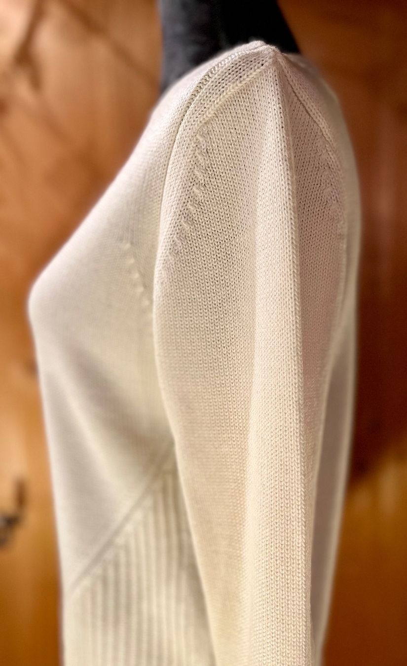 Maglioni & Felpe: Edler CASSIS Feinstrick-Pullover in Creme, Gr. 36-38 – Nuovo (secondo la descrizione) da Arbon venduto da KaSaBo 4