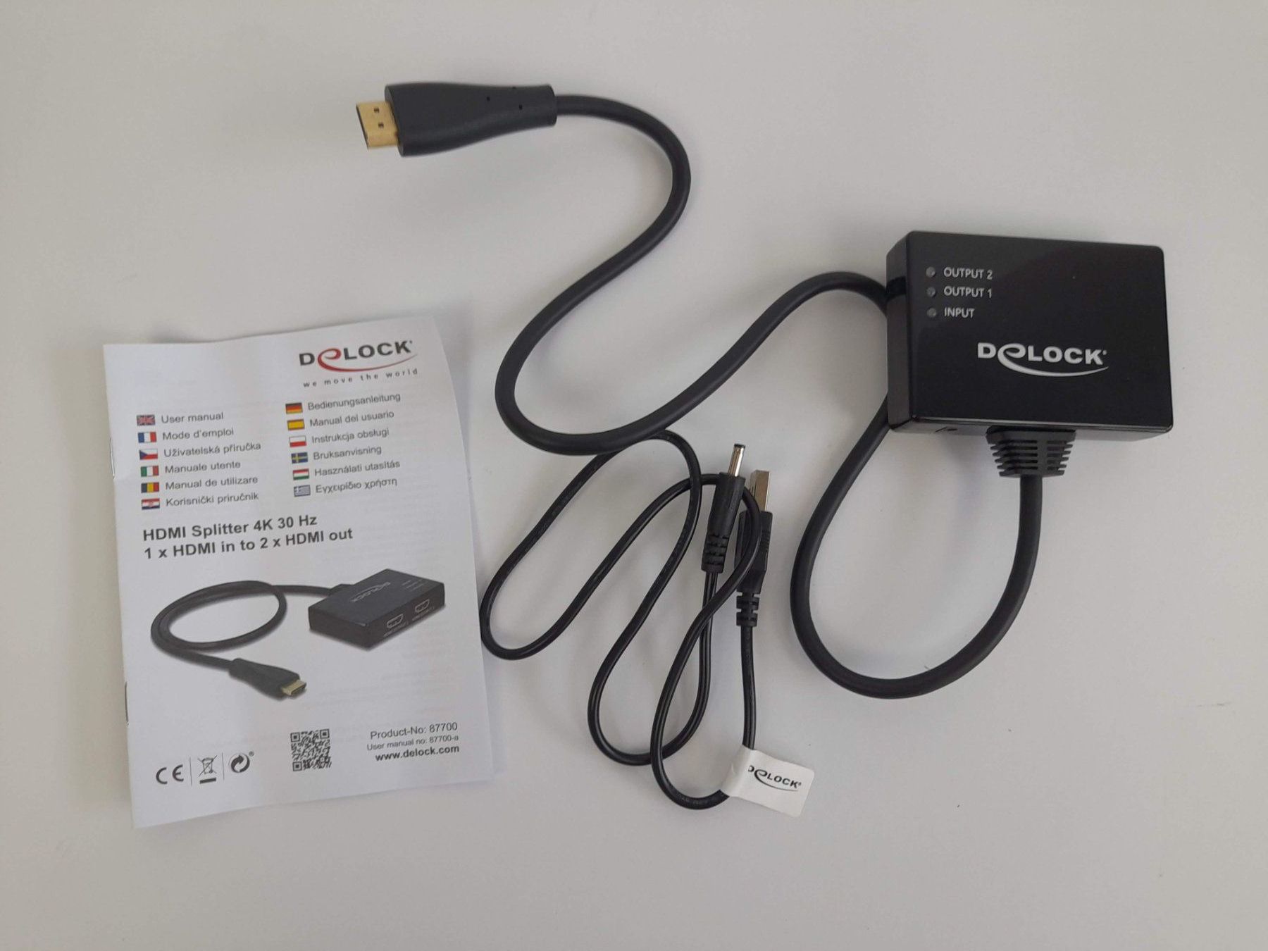 Adattatori: DELOCK HDMI Splitter – Nuovo (secondo la descrizione) da Liebefeld venduto da Restwert_Liebefeld 3