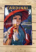 Blechschild Cardinal "moments authentiques" Werbung