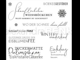 Silikonstempel Nr.759, Weihnachten, Texte