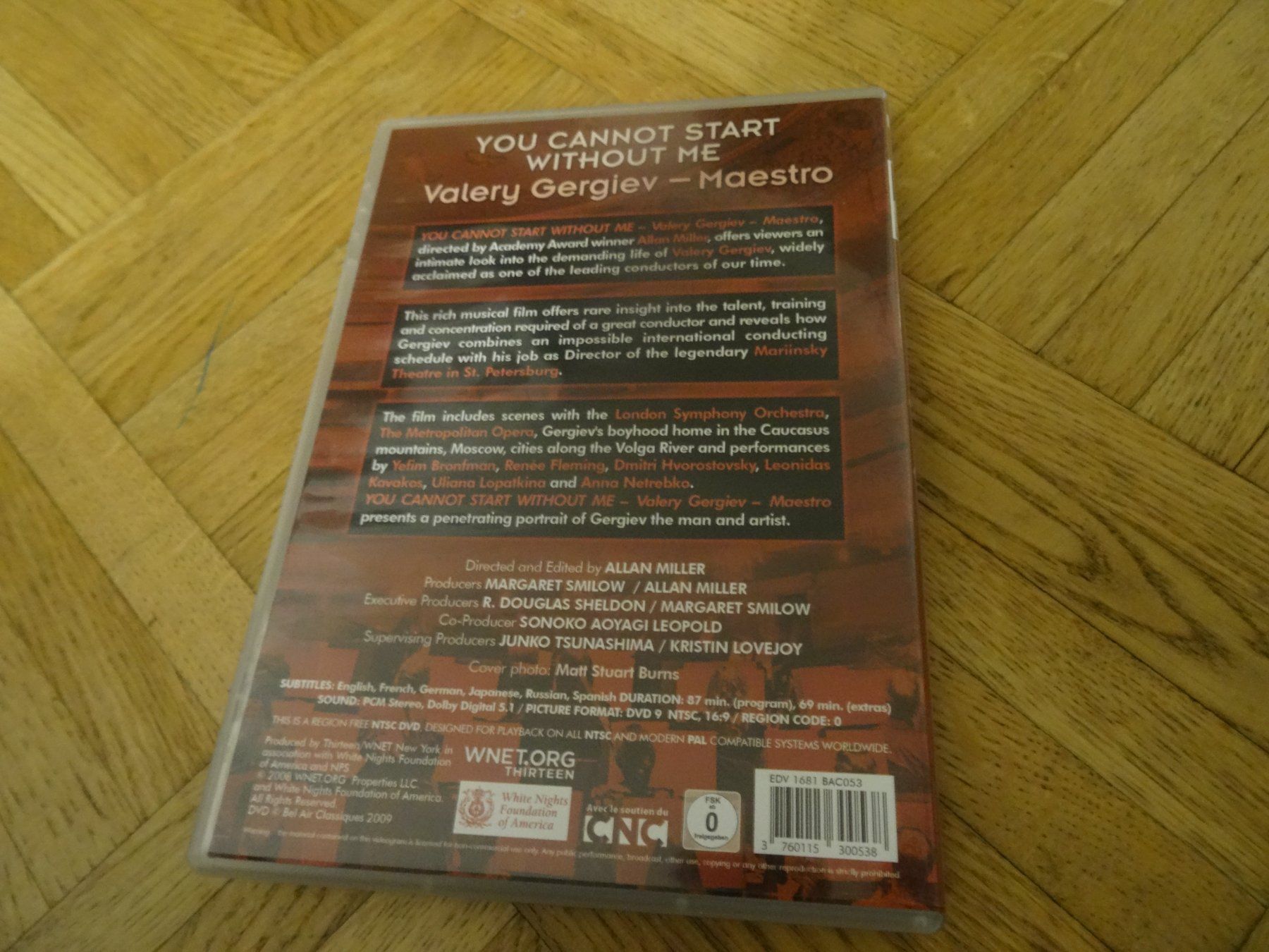 Tutti i DVDs: You Cannot Start without me - Valery Gergiev - Maestro DVD – Usato da Olten venduto da Disc-Ausverkauf 2