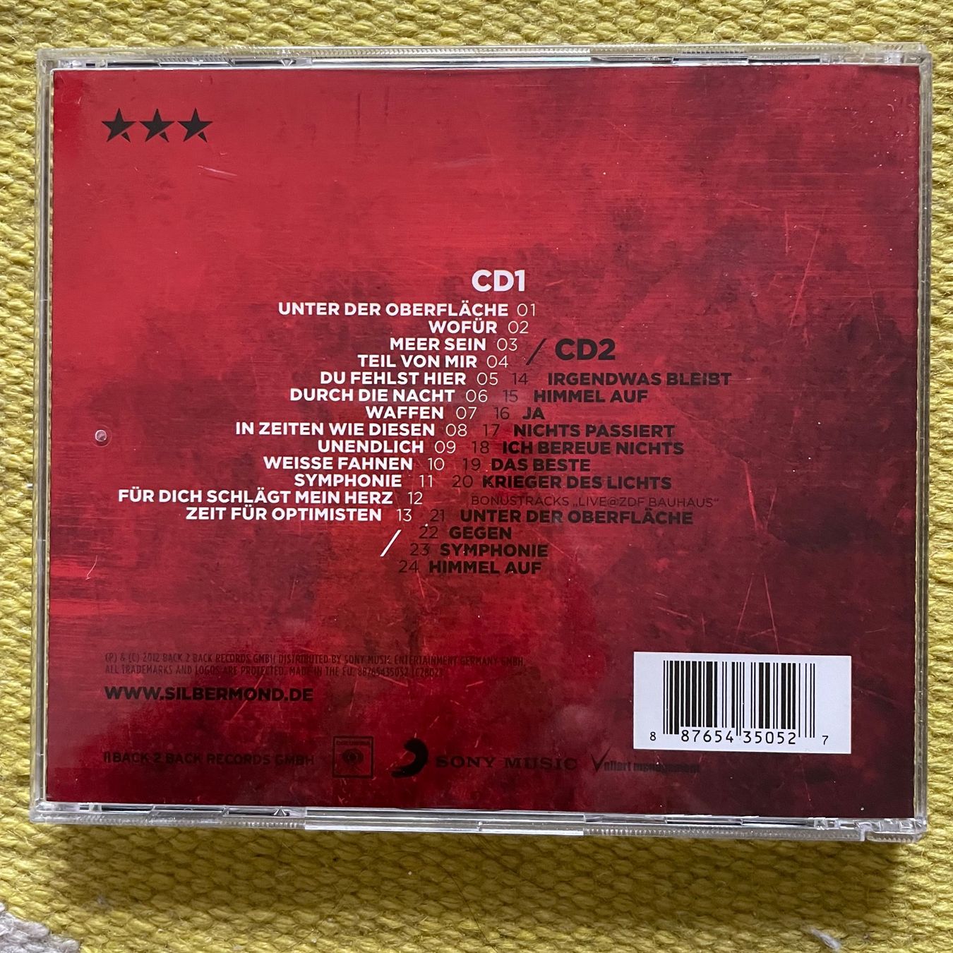 CD: SILBERMOND-2CD LIVE IN DRESDEN – Usato da Rorschacherberg venduto da CD-Roli 1