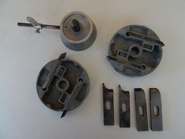 Inca Kehlmesserkopfsatz mit Einstelvorrichtung