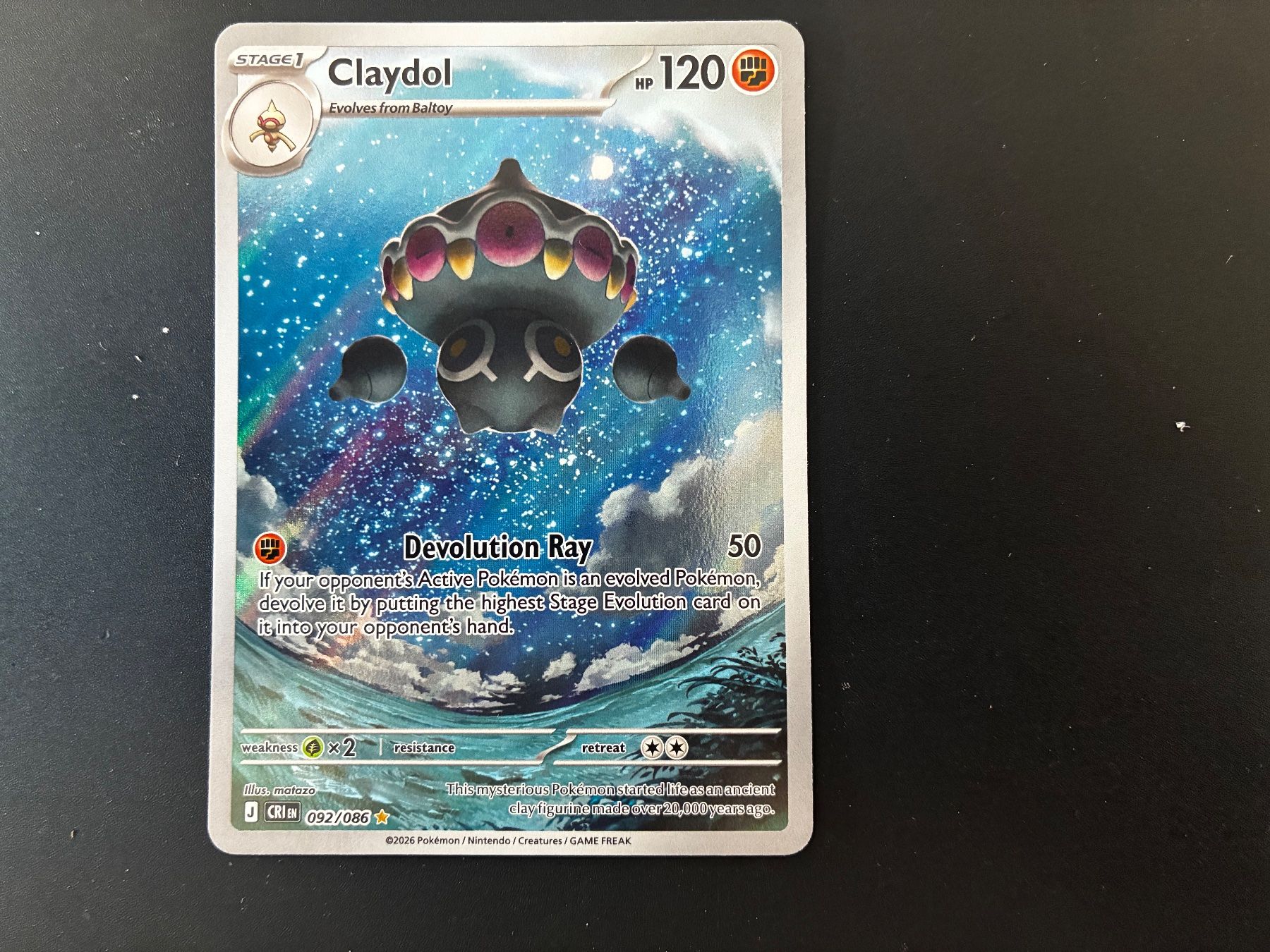 Pokémon Sammelbilder & Trading cards: Claydol 092/086 - Chaos Rising - en – Neu (gemäss Beschreibung) aus Hütten von yve_tf69