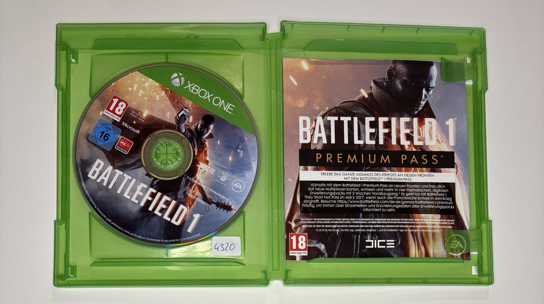 Giochi: XBOX One - Battlefield 1 – Usato da Allschwil venduto da Bullach 1