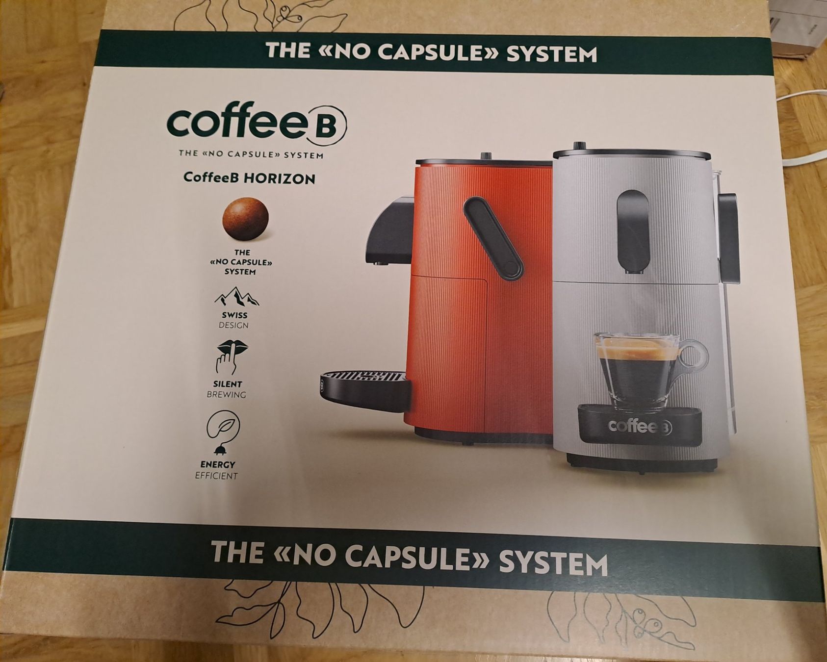 Coffee B Macchine per caffè & Macchine per espresso: CoffeeB Horizon Kapselmaschine Rot und 6 Pack Kaffeekappseln – Nuovo e nell'imballaggio originale da Hauptwil venduto da jorami 2