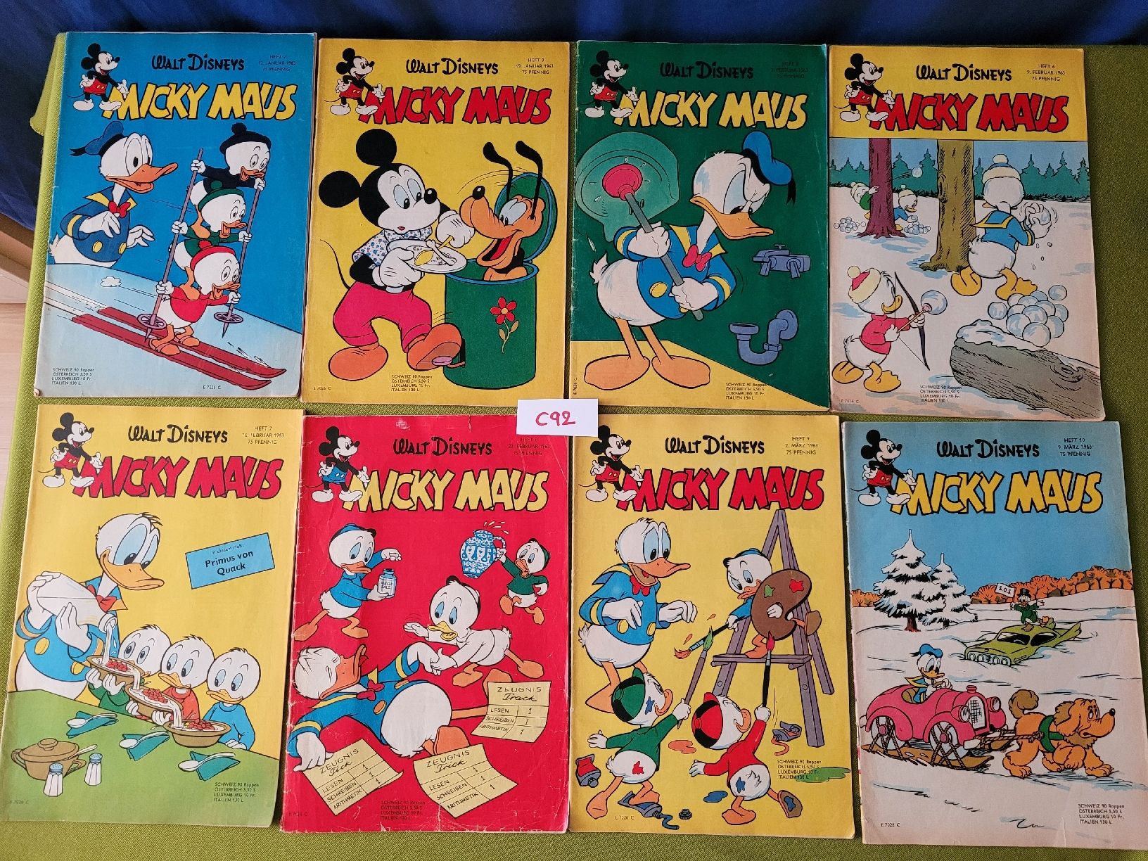Comics: Micky Maus Heftli von 1962 H92 – Gebraucht aus Aarberg von Fink010 1