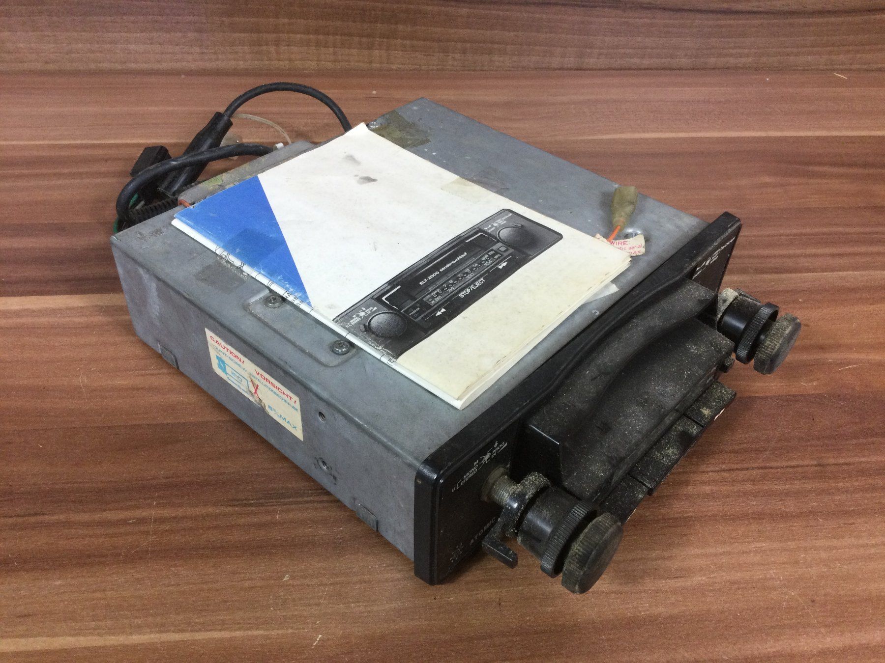 Radios: Gebrauchtes Atomic Autoradio Model ELT-2000 Sendersuchlauf – Gebraucht aus Wangen SZ von kuriosum12 1