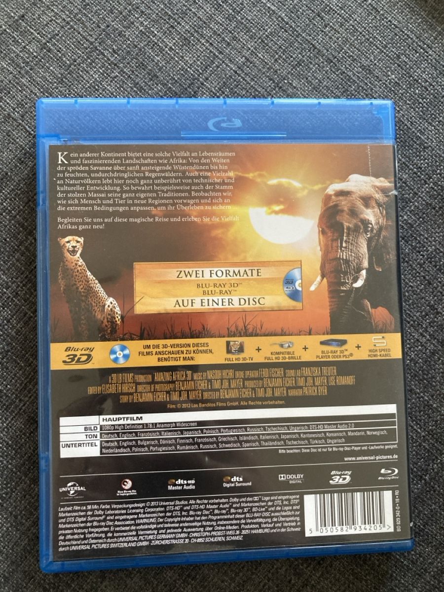 Tutti i DVDs: Blu-ray Wundervolles Afrika – Usato da Zürich venduto da LaraS30 1