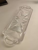 Kuchenplatte, Servierplatte - Glas 1600 Gr