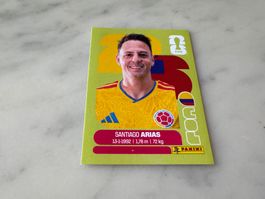 Panini Sticker FIFA WM 2026 Sticker Santiago Arias COL 9